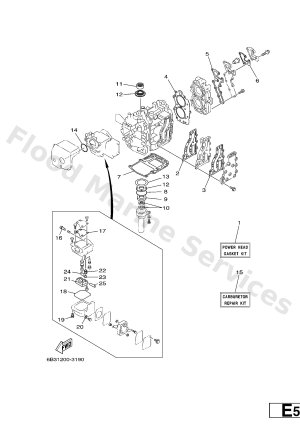 Diagram for REPAIR KIT 1