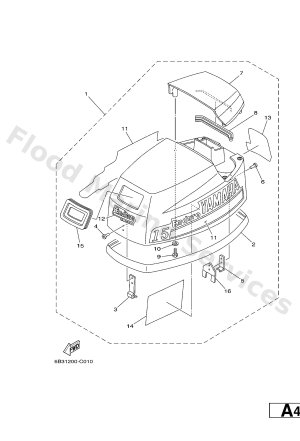 Diagram for TOP COWLING