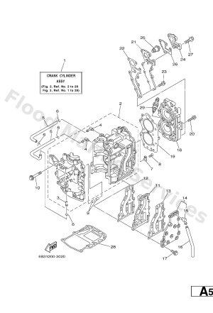 Diagram for CYLINDER & CRANKCASE