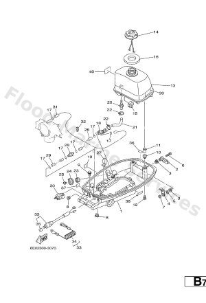 Diagram for BOTTOM COWLING