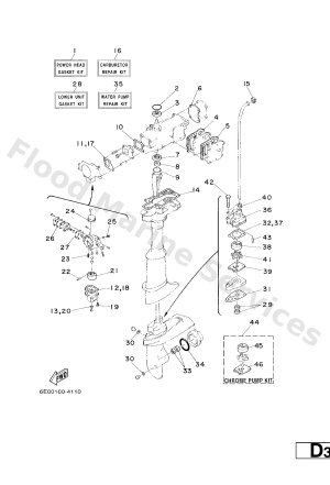 Diagram for REPAIR KIT