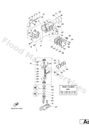 Diagram for CYLINDER. CRANKCASE