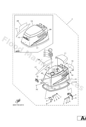 Diagram for TOP COWLING
