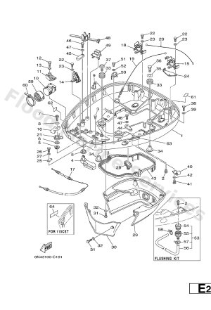 Diagram for BOTTOM COWLING