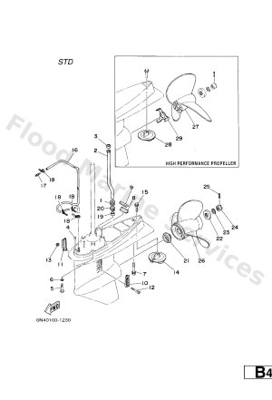 Diagram for LOWER CASING. DRIVE 2
