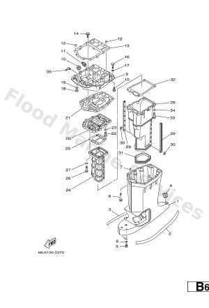 Diagram for UPPER CASING