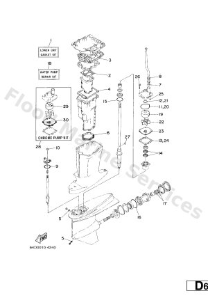 Diagram for REPAIR KIT 2