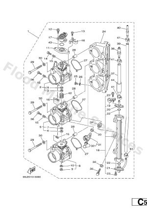 Diagram for THROTTLE BODY ASSY 1