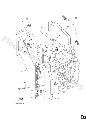 Diagram for THROTTLE BODY ASSY 3
