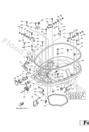 Diagram for BOTTOM COWLING 1