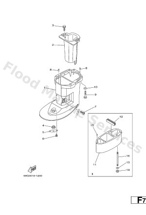 Diagram for UPPER CASING