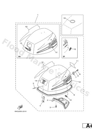 Diagram for TOP COWLING