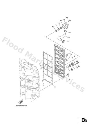 Diagram for CYLINDER & CRANKCASE 3
