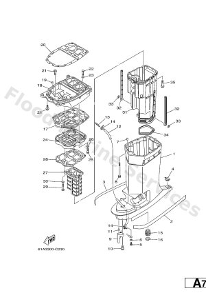 Diagram for UPPER CASING