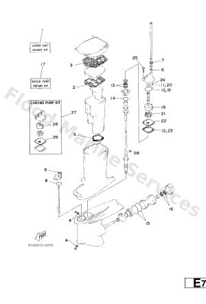 Diagram for REPAIR KIT 3