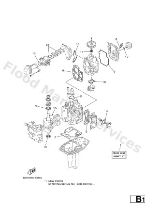 Diagram for REPAIR KIT 1
