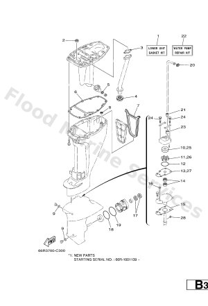 Diagram for REPAIR KIT 3