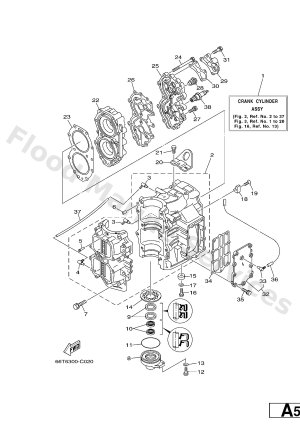 Diagram for CYLINDER & CRANKCASE