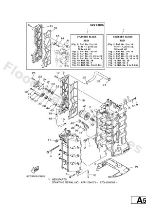 Diagram for CYLINDER & CRANKCASE 1