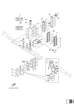 Diagram for REPAIR KIT 1