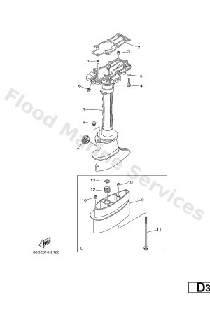 Diagram for UPPER CASING
