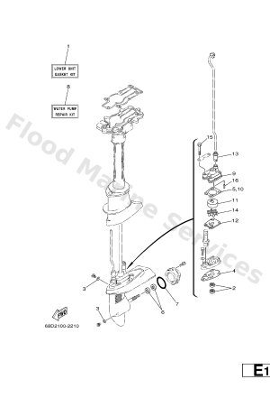 Diagram for REPAIR KIT 2