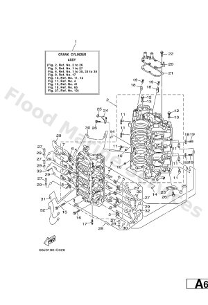 Diagram for CYLINDER & CRANKCASE 1