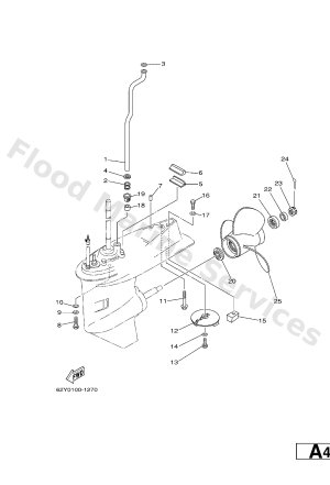 Diagram for LOWER CASING & DRIVE 2