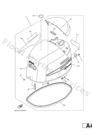 Diagram for TOP COWLING