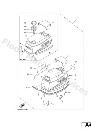 Diagram for TOP COWLING