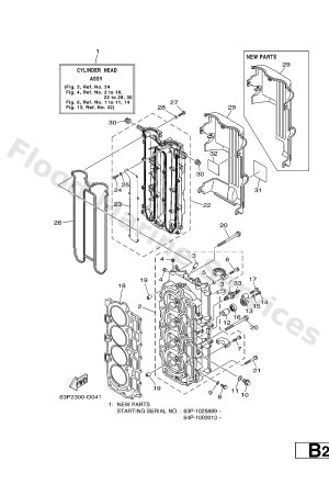 Diagram for CYLINDER & CRANKCASE 2