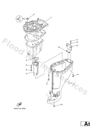 Diagram for UPPER CASING