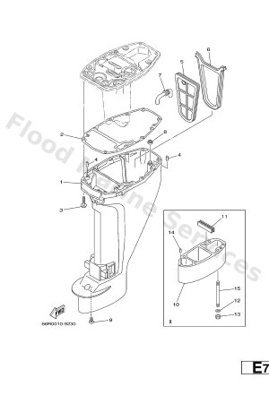 Diagram for UPPER CASING
