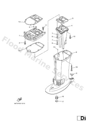 Diagram for UPPER CASING