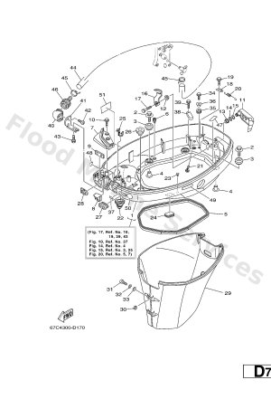Diagram for BOTTOM COWLING