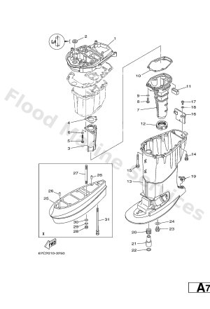 Diagram for UPPER CASING