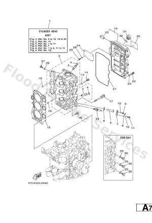 Diagram for CYLINDER & CRANKCASE 2