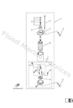 Diagram for STARTING MOTOR