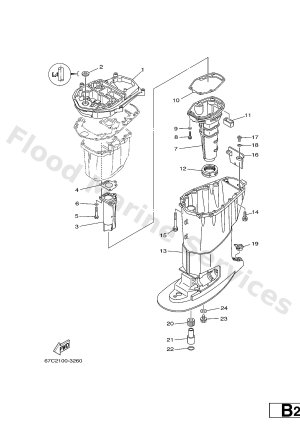 Diagram for UPPER CASING