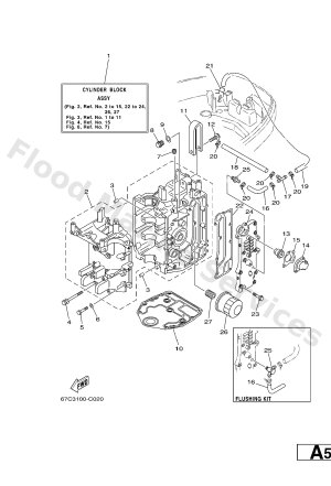 Diagram for CYLINDER & CRANKCASE 1