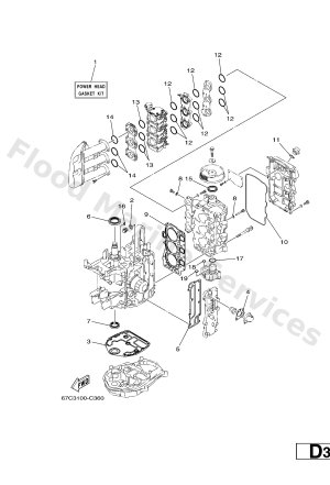Diagram for REPAIR KIT 1