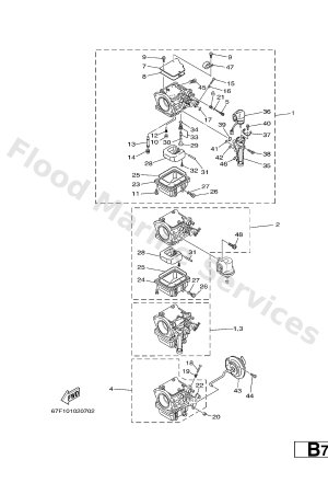 Diagram for CARBURETOR 1