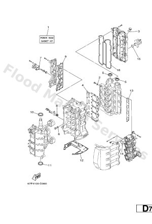 Diagram for REPAIR KIT 1
