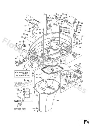 Diagram for BOTTOM COWLING