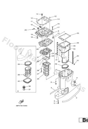 Diagram for UPPER CASING