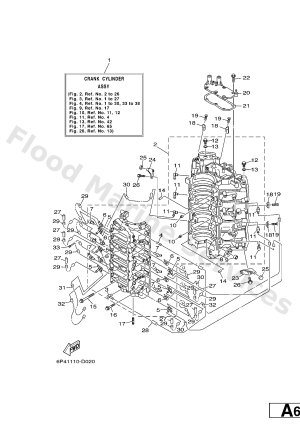 Diagram for CYLINDER & CRANKCASE 1