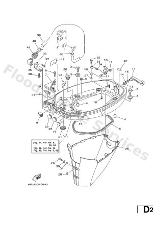 Diagram for BOTTOM COWLING