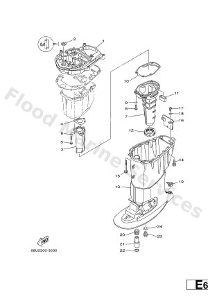 Diagram for UPPER CASING