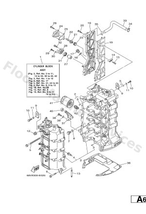 Diagram for CYLINDER & CRANKCASE 1