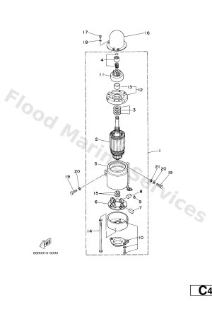 Diagram for STARTING MOTOR